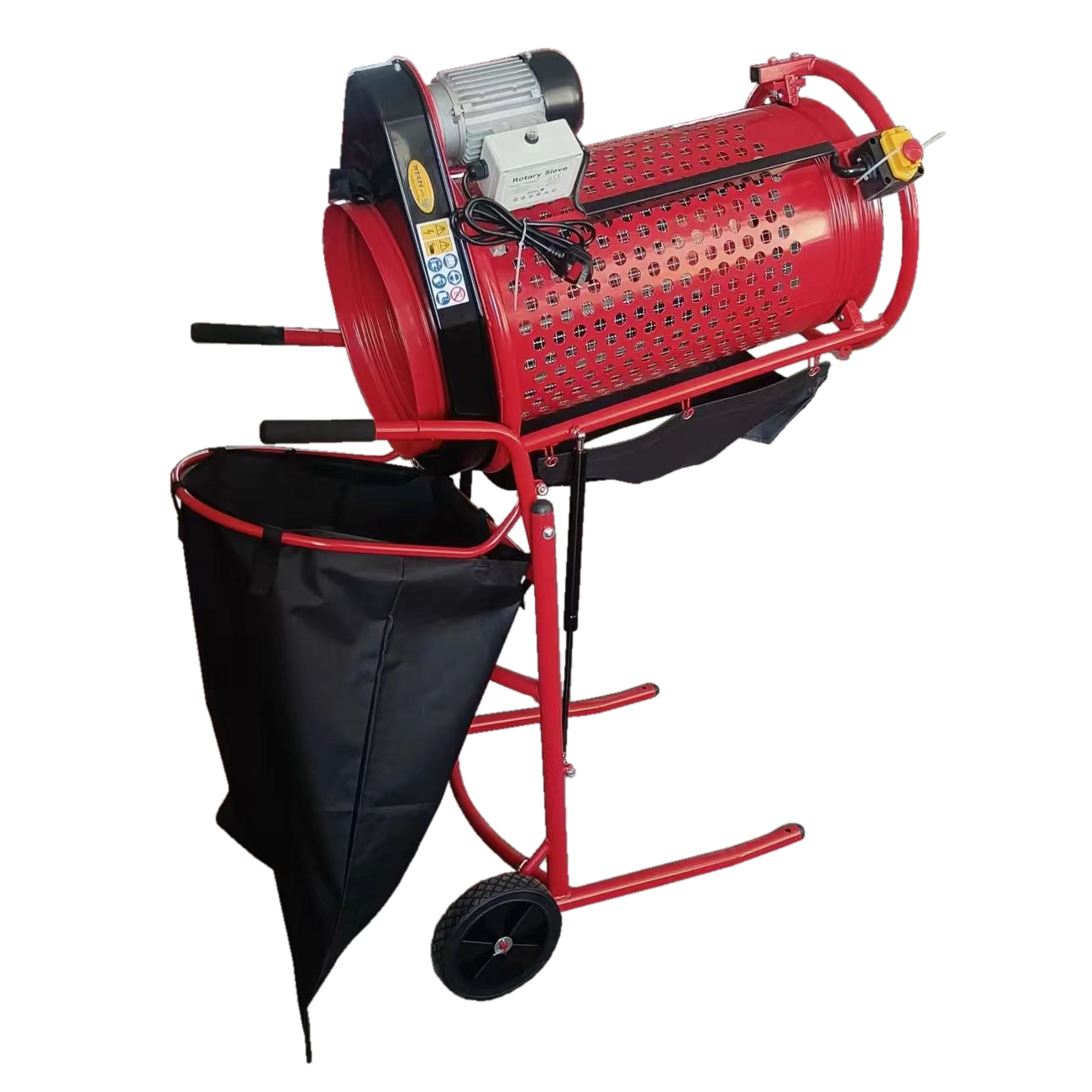 Order a The Titan Pro Rotary Sieve makes soil and compost refinement effortless. Its rotating drum separates stones and debris, leaving you with fine, garden-ready material. Ideal for potting, seeding, and landscaping,  built with a sturdy frame for long-lasting performance.